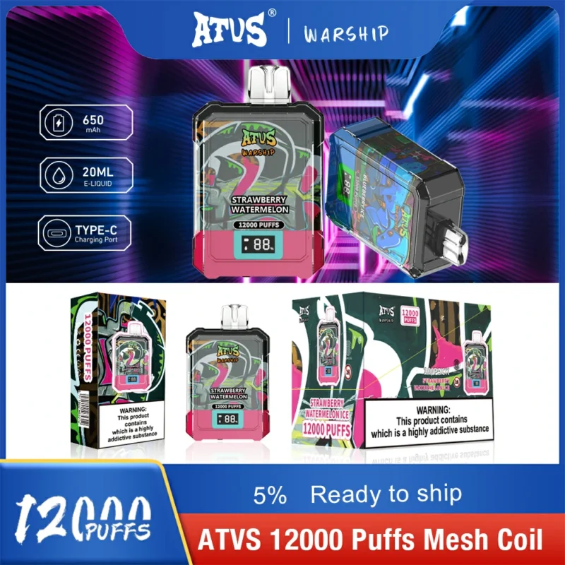 Wholesale ATVS Disposable Vapes for Vape Shops