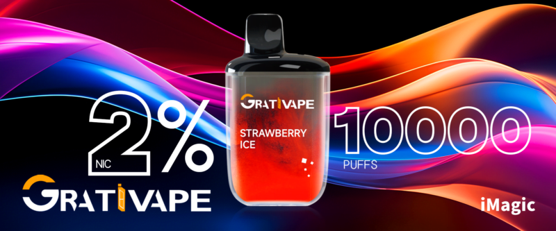 2024 Top Selling Germany Warehouse Original Grativape iMagic 10000 Puffs 10K Disposable Vape Pen 10 Flavors