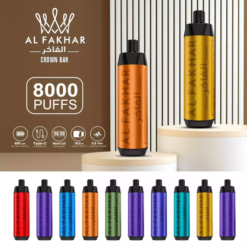 AUPO F18 ALFAKHAR 8000 Puffs Disposable Vape Pen Wholesale Origina EU Warehouse 2024 New Support OEMODM (2)