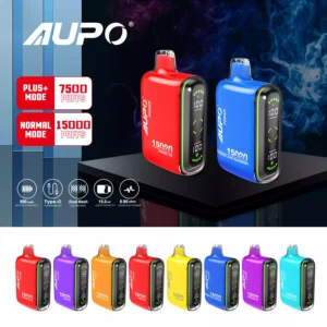 AUPO G19 15000 Puffs Factory Direct Sell Display Screen 2% Nicotine Disposable E Cigarettes Wholesale (2)