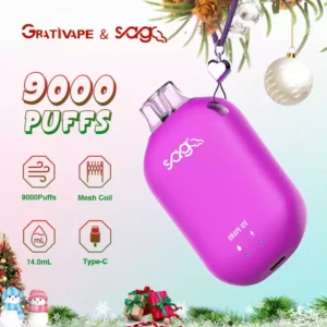 Grativape Boom 9000 Puffs Original Factory Wholesale Disposable Vape Pen Support OEM ODM 10 Flavors (2)