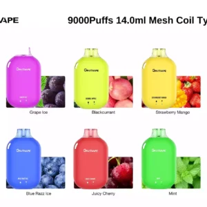Grativape Boom 9000 Puffs Original Factory Wholesale Disposable Vape Pen Support OEM ODM 10 Flavors (6)