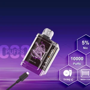 Grativape Gbot 10000 Puffs Disposable Vape Pen Wholesale 5% Nicotine Rechargeable Battery 2024 Original Fast Shipping (16)