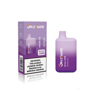 Grativape Grace 3500 Puffs 5% Nicotine E Cig 8ml 10 Flavor Original Disposable Vape Pen Wholesale EU Warehouse (4)