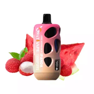 Grativape iPanda 15000 Puffs 15K Original Factory 18ml 650mAh Battery Liquid Display Wholesale Disposable Vape Pen