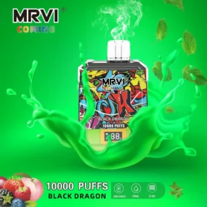 MRVI COMING 10000 PUFFS 19ml Mesh Coil 2% 3% 5% Low Nicotine Original Wholesale Disposable Vape Pen With Screen Display (4)