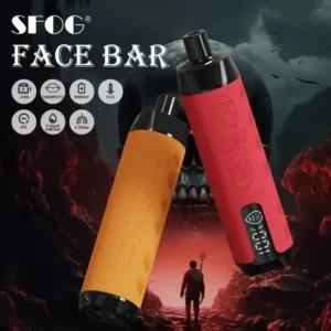 Sfog Face Bar 18000 Puffs 25ml 800mAh Disposable Vape Pen Wholesale with 0% and 5% Nicotine Options (10)