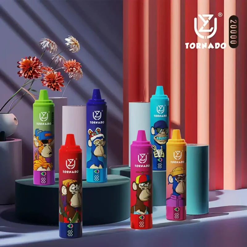 UZY Tornado 20000 Puffs Ultimate High-Capacity Disposable Vape Pen with 28ml Capacity and Mesh Coil Technology Nicotine 0% 2% 3% 5% (2)