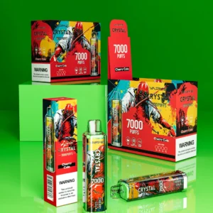 VAPME CRYSTAL 7000 Puffs 0% 2% 3% 5% Nicotine 18ml Wholesale Disposable Vape Pen 21 flavors (16)