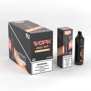Vopk Cool Bar 9000 Puffs Disposable Vape Pen 15ml 600mAh Wholesale with Adjustable Airflow and Mesh Coil Original Factory (2)