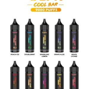 Vopk Cool Bar 9000 Puffs Disposable Vape Pen 15ml 600mAh Wholesale with Adjustable Airflow and Mesh Coil Original Factory (3)