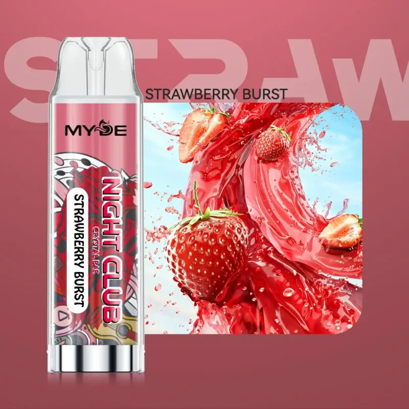 Wholesale MYDE Night Club 600 Puffs Disposable Vape Pen 2ml 20mg Nicotine Mesh Coil CE Rhos TPD Certified (18)