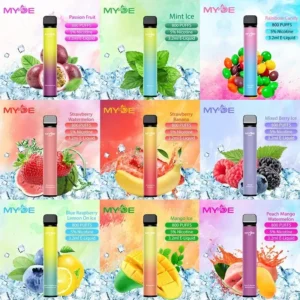 Wholesale MYDE Plus 800 Puffs Disposable Vape Pen 22 Flavors 550mAh 0% 2% 5% Nicotine EU Stock (2)