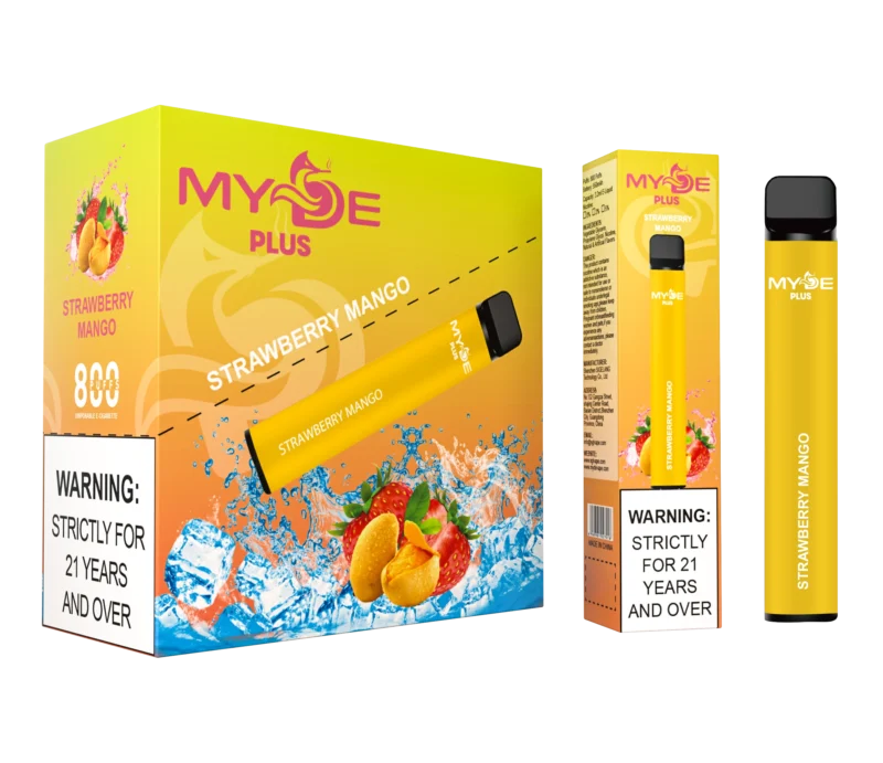 Wholesale MYDE Plus 800 Puffs Disposable Vape Pen 22 Flavors 550mAh 0% 2% 5% Nicotine EU Stock