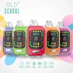 Wholesale OLD School MO 28000 Puffs Disposable Vape Pen 26ml Multiple Nicotine Levels 0% 2% 3% 5% Direct from Factory (4)