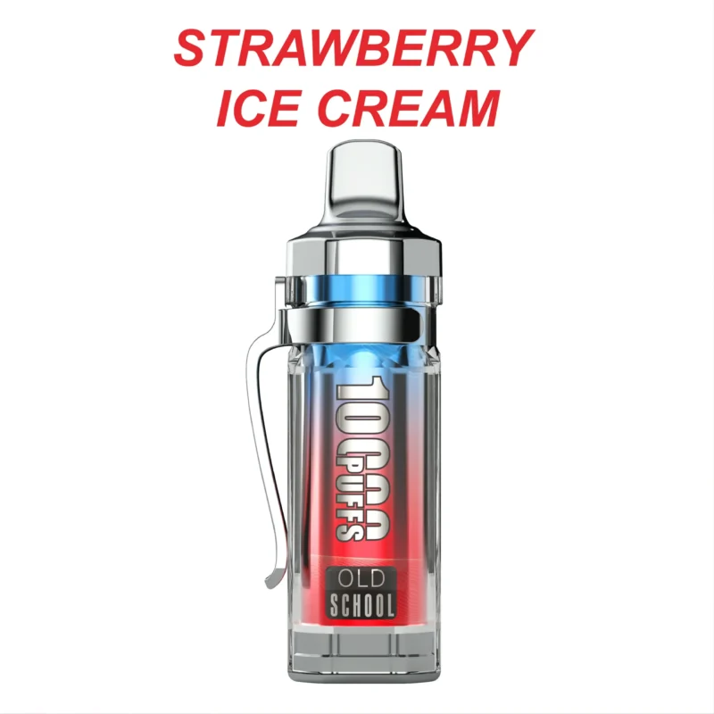 Wholesale Old School KP10000 10000 Puffs Disposable Vape Pen 18ml Mesh Coil 600mAh Multiple Nicotine Levels 0% 2% 3% 5% Unique Design Fac (
