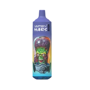 Wholesale VAPEN MARS 9000 Puffs Disposable Vape Pen 18ml Multiple Nicotine Options 0% 2% 5% 600mAh Type-C Rechargeable with LED Light (1)