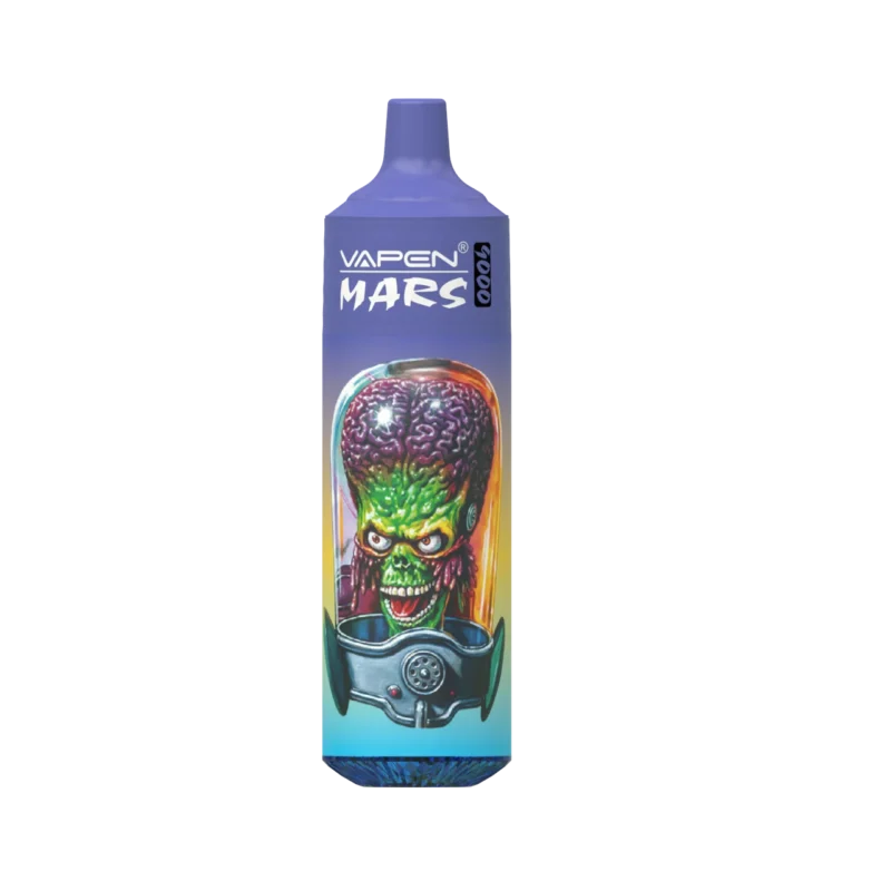 Wholesale VAPEN MARS 9000 Puffs Disposable Vape Pen 18ml Multiple Nicotine Options 0% 2% 5% 600mAh Type-C Rechargeable with LED Light (1)