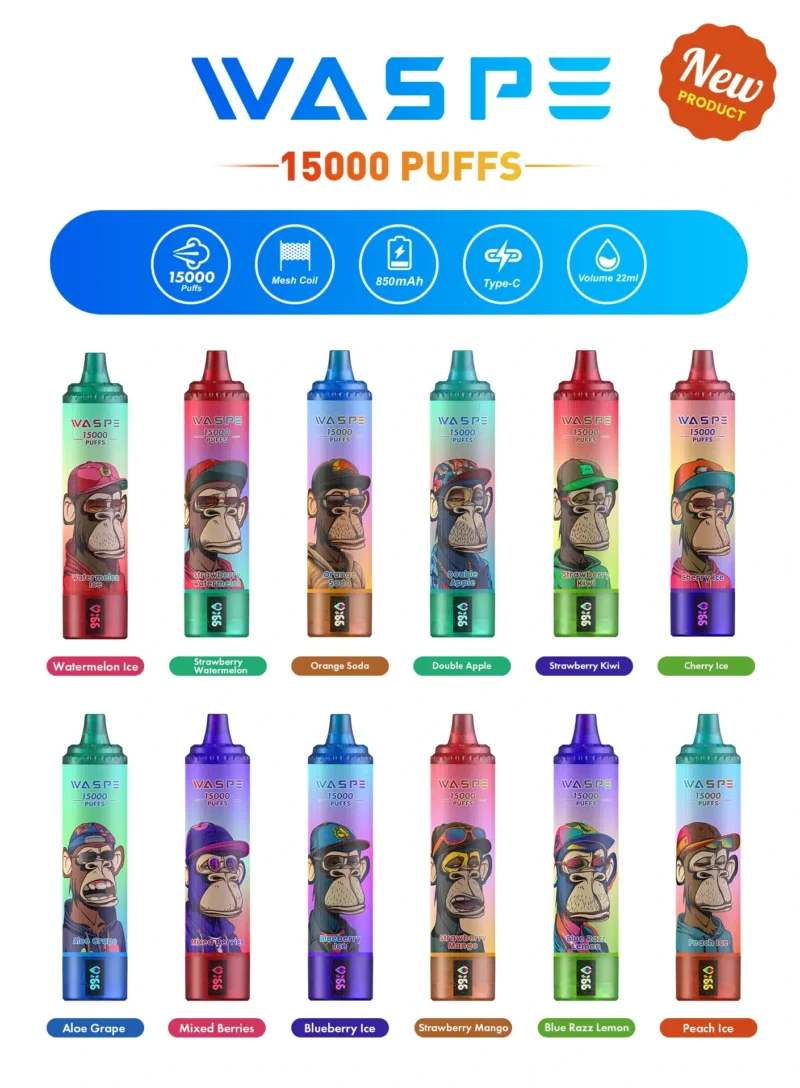 Popular Waspe Flavors Among Frequent Travelers