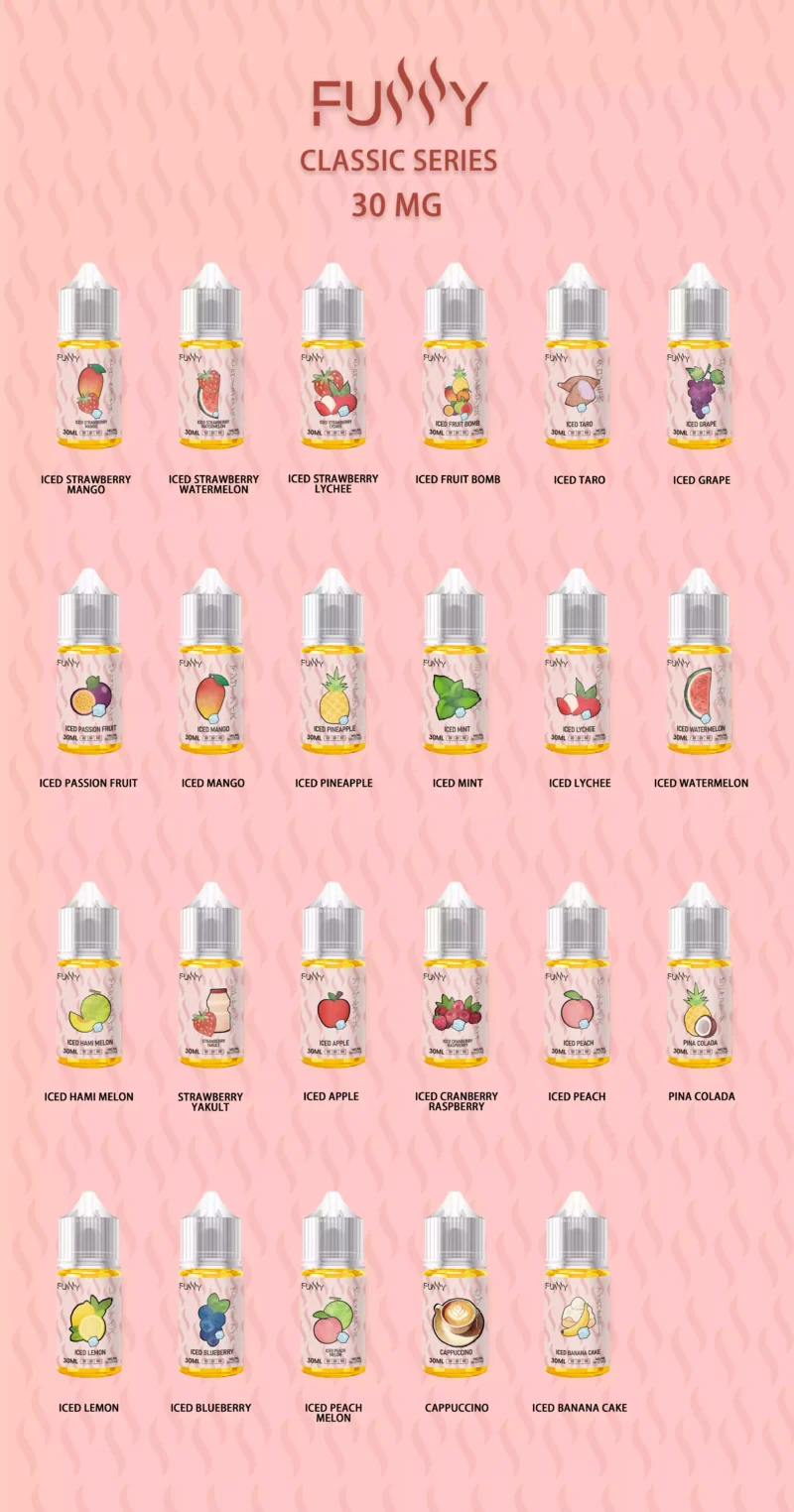 Fussy 30ML E-Liquid Wholesale Bulk Buy Save 40% Nicotine 30MG Fresh 23 Flavors Original Factory (1)