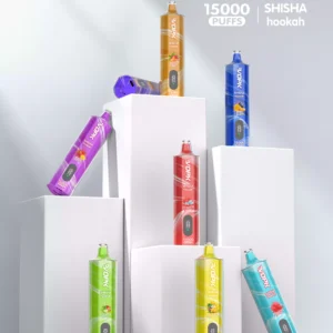 VOPK Shisha Hookah 15000 Puffs Rechargeable 0% 2% 3% 5% Low Nicotine Disposable Vape Pen Wholesale LED Display Adjustable airflow 2025 New Best Price (13)