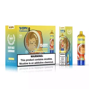 VOPK TORNADO 15000 Puffs Bulk Buy Rechargeable 0% 2% 3% 5% Low Nicotine Disposable Vape Wholesale Adjustable air LED Display 2025 Hot (6)